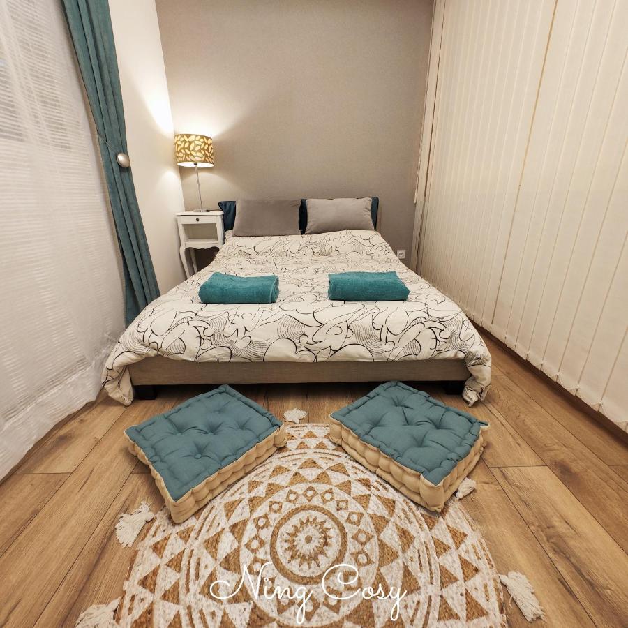 Superbe Cosy Duplex Appartement T3 Charpenne Tete D'Or Avec Parking Prive Gratuit 维勒班 外观 照片