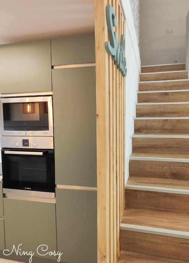 Superbe Cosy Duplex Appartement T3 Charpenne Tete D'Or Avec Parking Prive Gratuit 维勒班 外观 照片