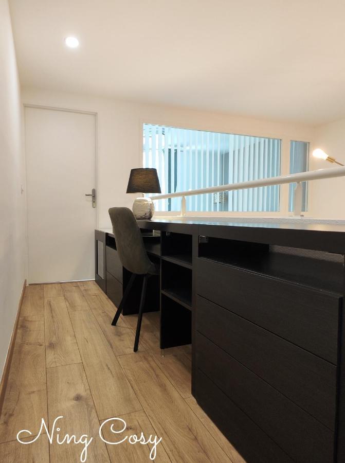 Superbe Cosy Duplex Appartement T3 Charpenne Tete D'Or Avec Parking Prive Gratuit 维勒班 外观 照片