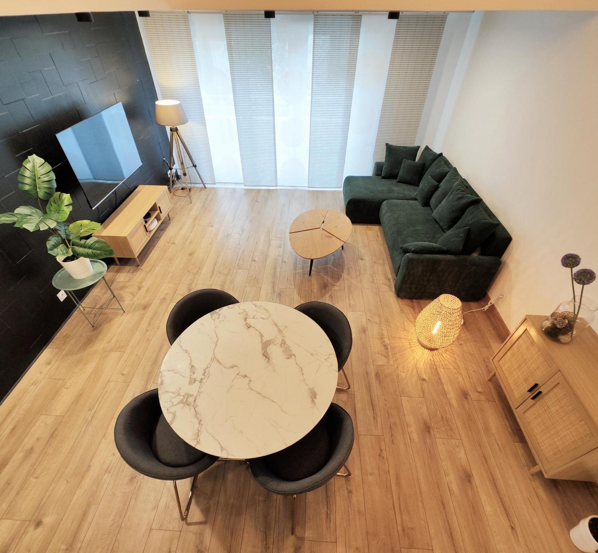 Superbe Cosy Duplex Appartement T3 Charpenne Tete D'Or Avec Parking Prive Gratuit 维勒班 外观 照片